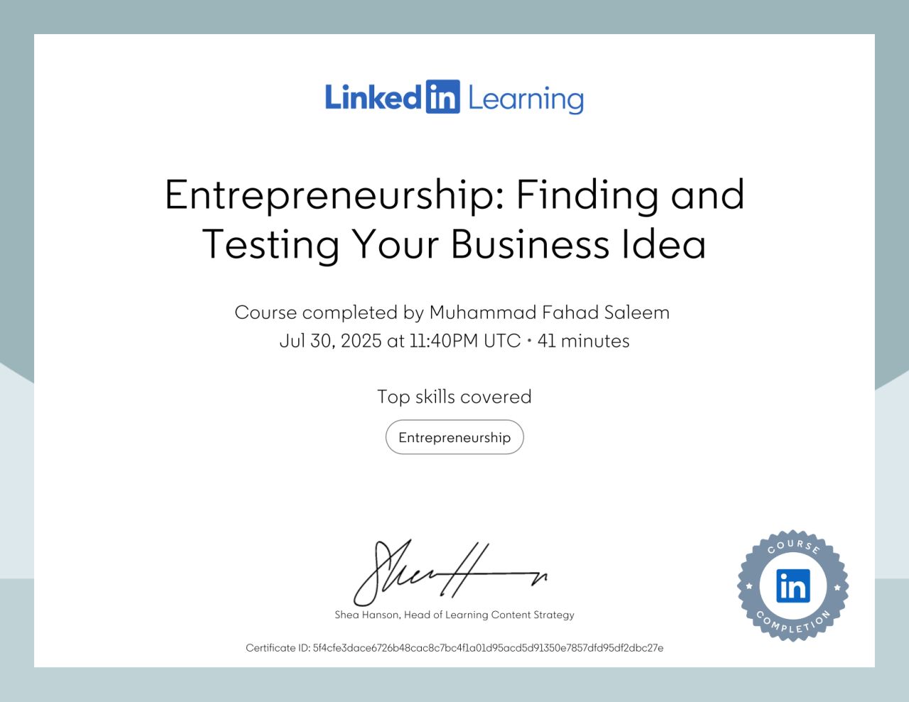 Entrepreneurship Finding and Testing Your Business Idea